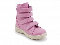 БК3-676-097-097-3 СТ Орфея (Orfeya), ботинки зимние детские антиварусные ортопедические с высоким берцем, кожа, розовый 