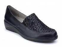 170201 Сурсил-Орто (Sursil-Ortho), туфли для взрослых, кожа, замша, черный, полнота 6 в Магадане