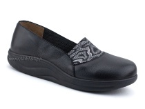 81-22-417/58Ч Рикосс (Ricoss) туфли для взрослых, кожа, черный, полнота 9 в Магадане
