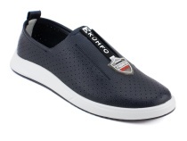 K231-R-LG-04-S (41-43) Кумфо (Kumfo) туфли для взрослых, перфорированная кожа, синий в Магадане