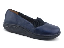 81-22-417/58С Рикосс (Ricoss) туфли для взрослых, кожа, синий, полнота 9 в Магадане