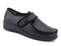 81-22-415/57 Рикосс (Ricoss) туфли для взрослых, кожа, черный, полнота 9 в Магадане