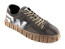 Туфли для взрослых Еврослед (Evrosled) 1-25-2, натуральный нубук, темно-серый в Магадане